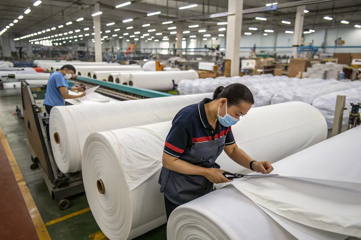 Explore the complete textile production process. From fiber sourcing and yarn spinning to fabric weaving and finishing, learn how the textile industry works.
