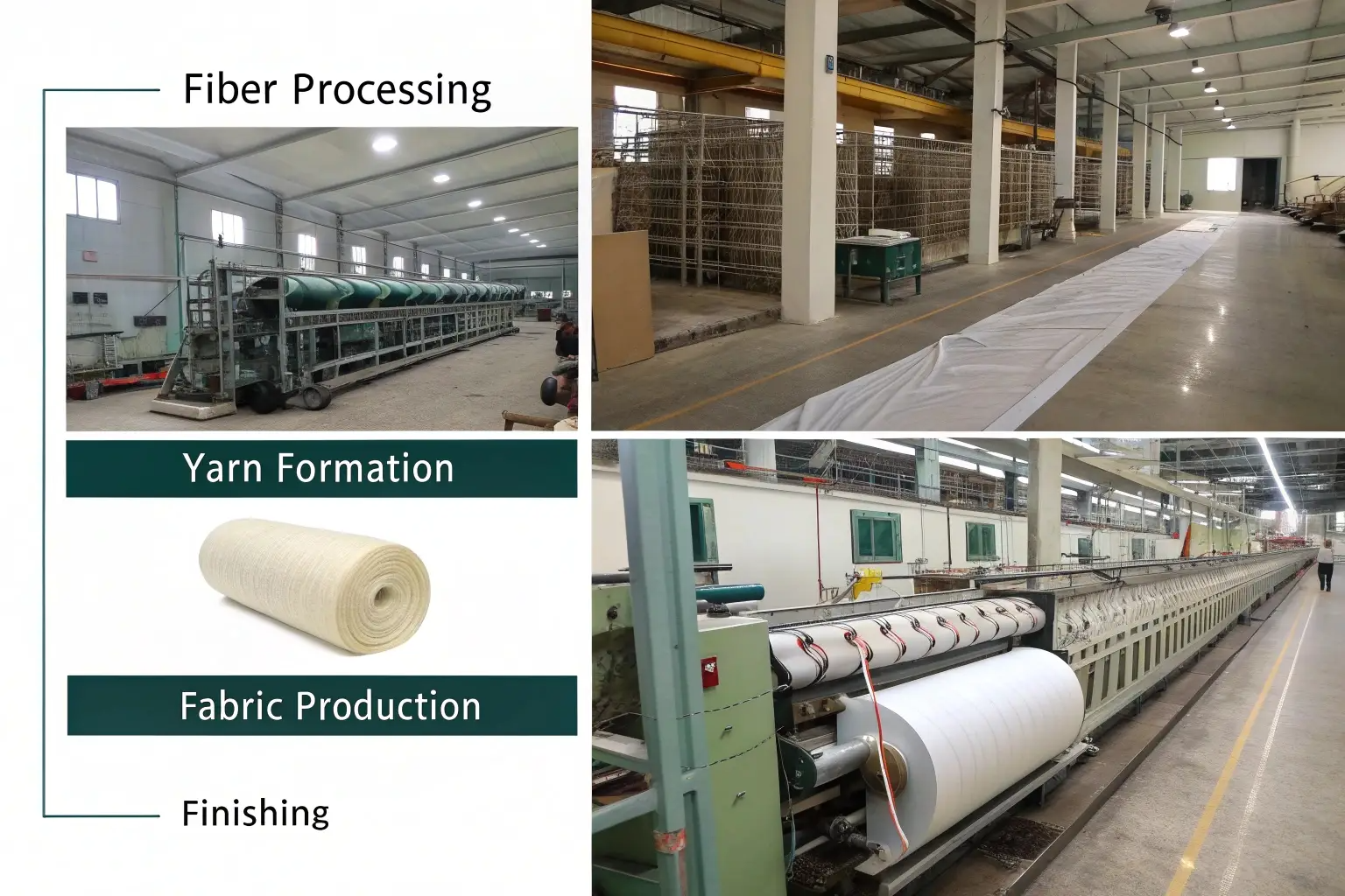 Explore the complete textile production process. From fiber sourcing and yarn spinning to fabric weaving and finishing, learn how the textile industry works.